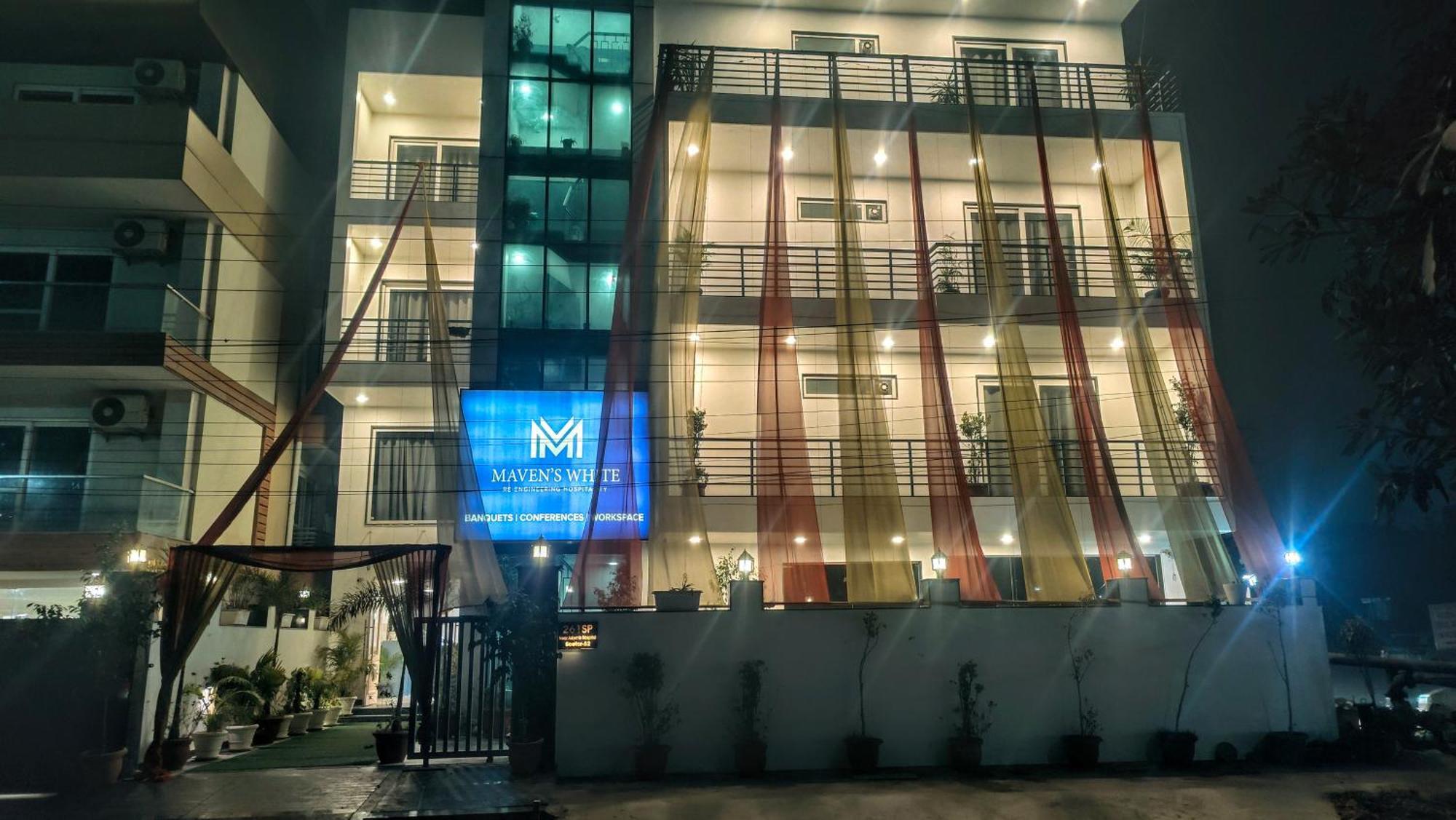 Mavens White Artemis Hospital Road Sector 52 Gurgaon Hotel Eksteriør billede